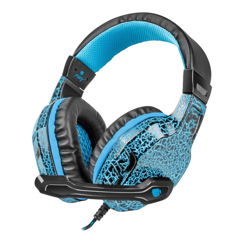 Fury | Ar vadu | Uz auss | Gaming austiņu komplekts | NFU-0863 Hellcat