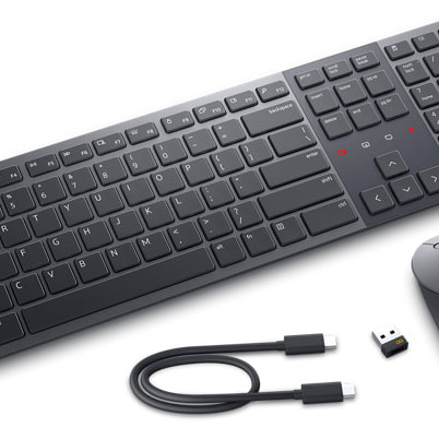 Dell | Premier Collaboration Keyboard and Mouse | KM900 | Tastatūras un peles komplekts | Bezvadu | Bezvadu savienojums | US | Grafīts