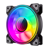 Gamemax Case Fan | DUAL RING INFINITY BK | Melns