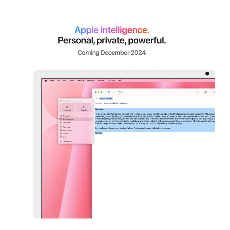 Apple iMac 24” 4.5K Retina, Apple M4 10C CPU, 10C GPU/16GB/512GB SSD/Pink/SWE | Apple