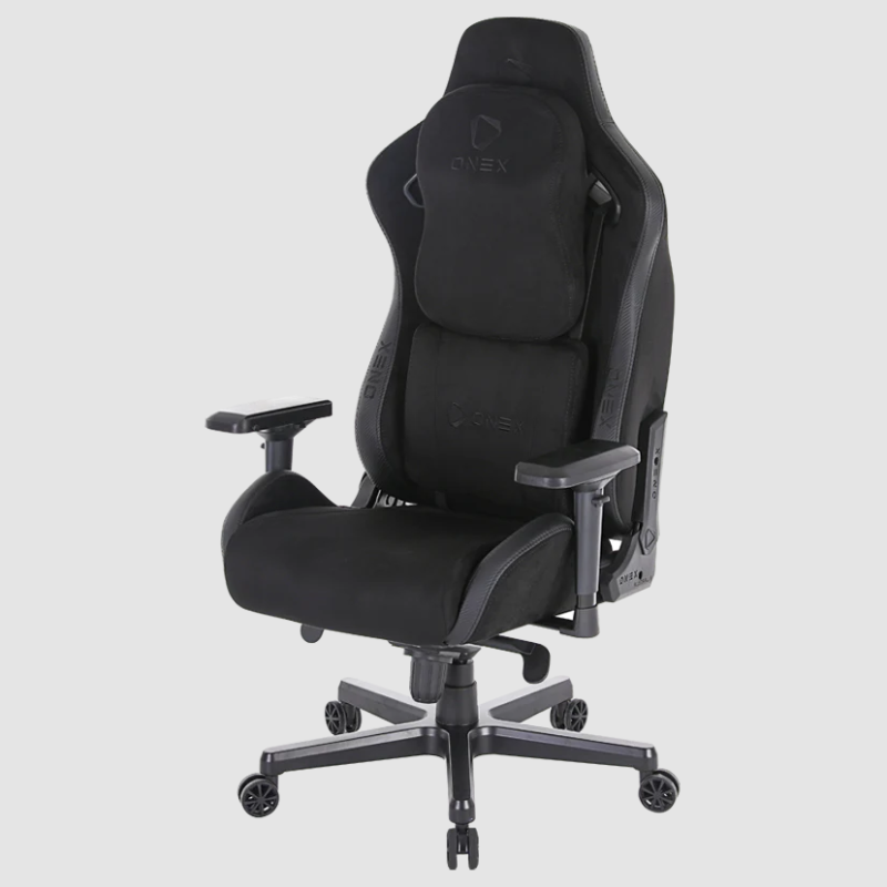 Onex | Gaming krēsls | EV12 Evolution Suede Edition | Suede melns
