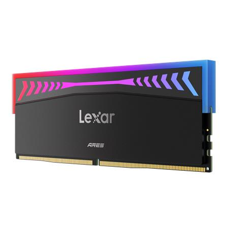 Lexar Atmiņa ar dzesētāju un RGB apgaismojumu | ARES | 32 GB | DDR5 | 8000 MHz | PC/server | Reģistrēta nē | ECC nē