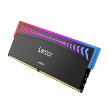 Lexar Atmiņa ar dzesētāju un RGB apgaismojumu | ARES | 32 GB | DDR5 | 8000 MHz | PC/server | Reģistrēta nē | ECC nē