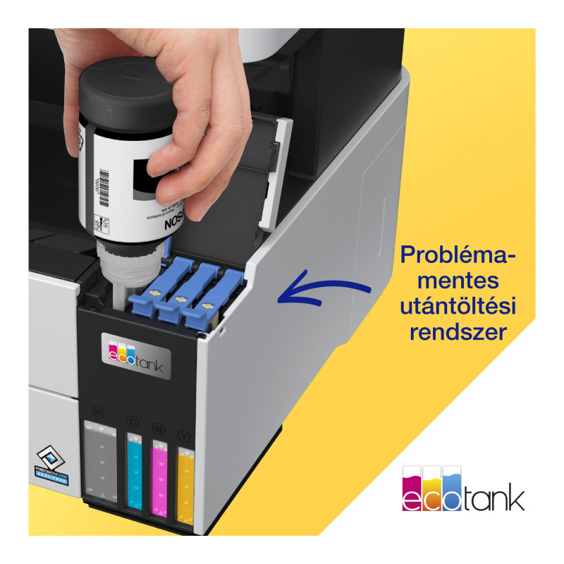 Epson | Daudzfunkcionālā printeris | EcoTank L6490 | Tintes printeris | Krāsu | 4‑1 | Wi‑Fi | Melnbalts