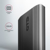 AXAGON USB-C 10Gbps - M.2 NVMe and SATA SSD THIN SCREWLESS box | EEM2-GTS2