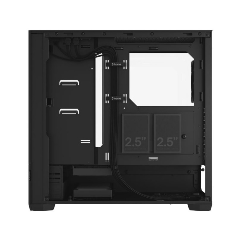 Fractal Design | Pop Air | Sānu logs | Melns TG Clear Tint | ATX, mATX, Mini ITX | ATX
