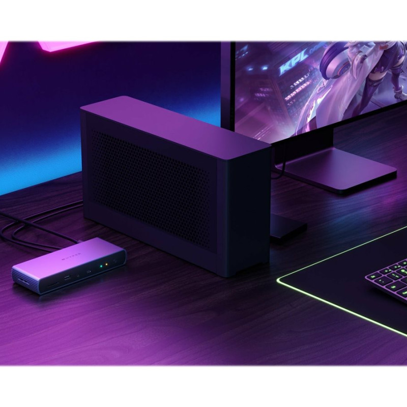 Hyper | HyperDrive Thunderbolt 4 dokstacija | HDTB4D-EU | Ethernet LAN (RJ-45) porti 1 | HDMI porti 1