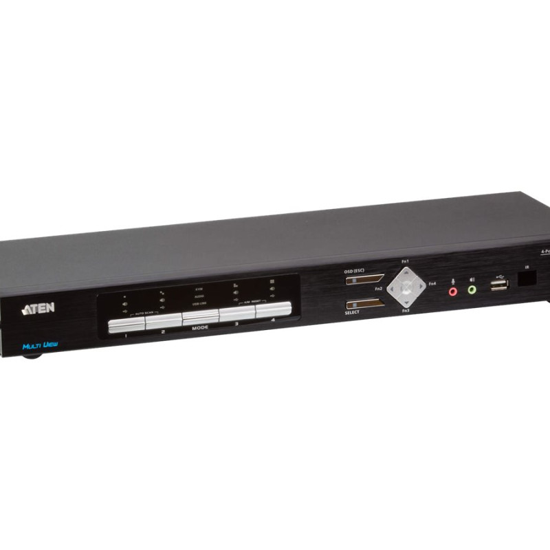 Aten | 4-portu USB DVI daudzskata KVMP slēdzis | CM1164A