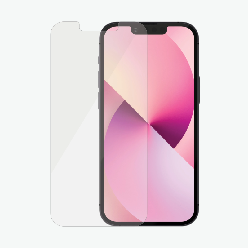 PanzerGlass | Caurspīdīgs ekrāna aizsargs | Apple | iPhone 13 Mini | Rūdīts stikls | Antibakteriāls stikls; Izturīgs pret skrāpējumiem un baktērijām; Triecienu absorbējošs; Viegli uzstādāms