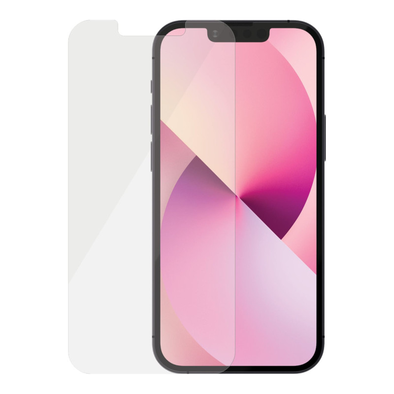PanzerGlass | Caurspīdīgs ekrāna aizsargs | Apple | iPhone 13 Mini | Rūdīts stikls | Antibakteriāls stikls; Izturīgs pret skrāpējumiem un baktērijām; Triecienu absorbējošs; Viegli uzstādāms