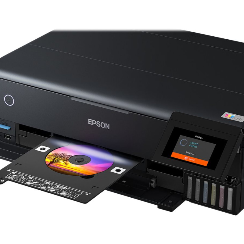 Epson | Daudzfunkcionālais printeris | EcoTank L8180 | Tintes | Krāsu | Tintes daudzfunkcionālais printeris | A3+ | Wi‑Fi | Melns