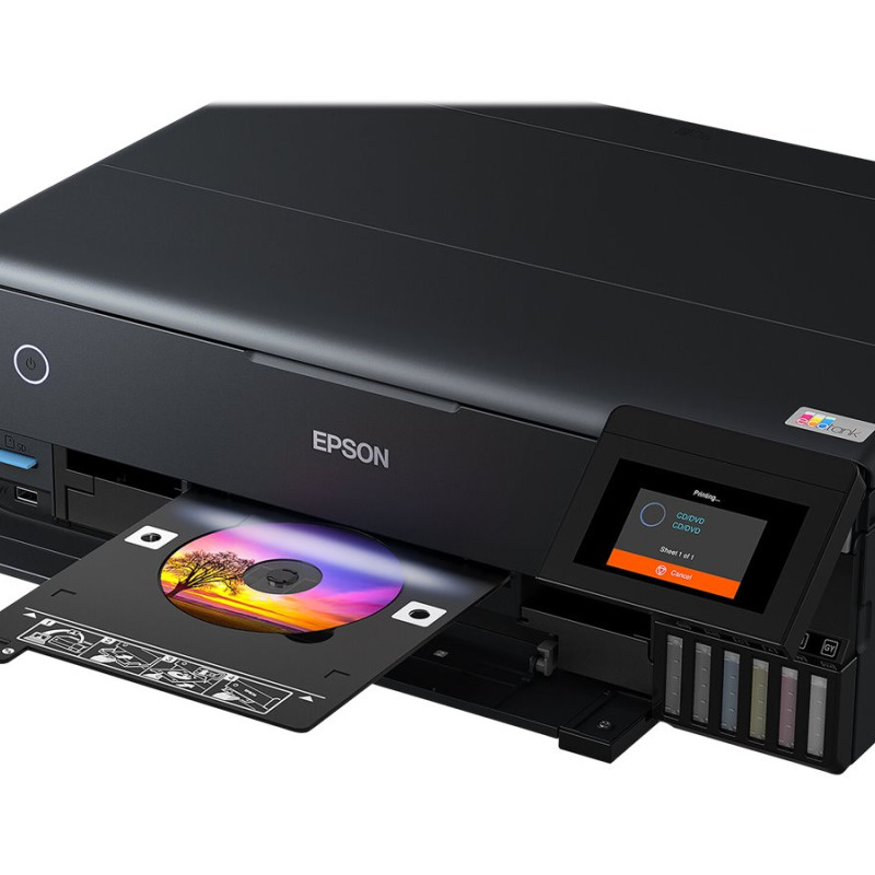 Epson | Daudzfunkcionālais printeris | EcoTank L8180 | Tintes | Krāsu | Tintes daudzfunkcionālais printeris | A3+ | Wi‑Fi | Melns