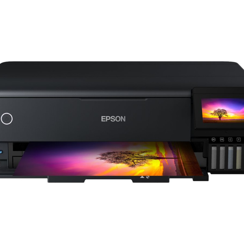 Epson | Daudzfunkcionālais printeris | EcoTank L8180 | Tintes | Krāsu | Tintes daudzfunkcionālais printeris | A3+ | Wi‑Fi | Melns
