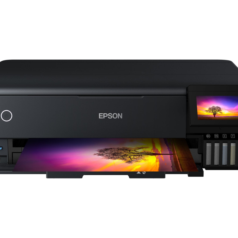 Epson | Daudzfunkcionālais printeris | EcoTank L8180 | Tintes | Krāsu | Tintes daudzfunkcionālais printeris | A3+ | Wi‑Fi | Melns