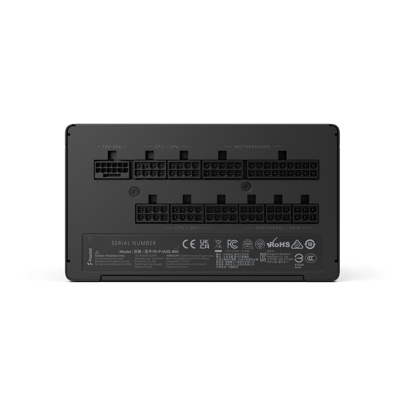 Fractal Design Barošanas bloks, melns | Ion 3 Gold | 850 W