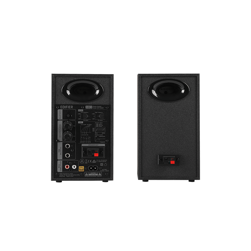 Edifier | Aktīvie studijas monitora skaļruņi | MR3 | 18 W | Bluetooth | Bezvadu savienojums | 85 dB | Melns