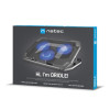 Natec | Laptop Cooling Pad | ORIOLE | Black | 270 x 400 x 25 mm | 740 g