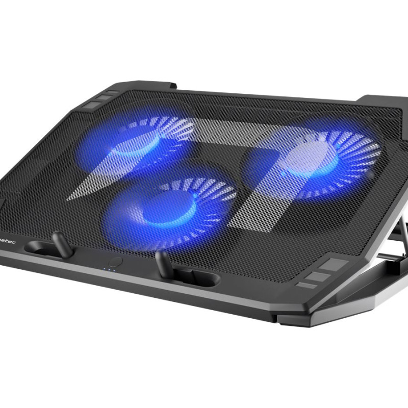 Natec | Laptop Cooling Pad | ORIOLE | Black | 270 x 400 x 25 mm | 740 g