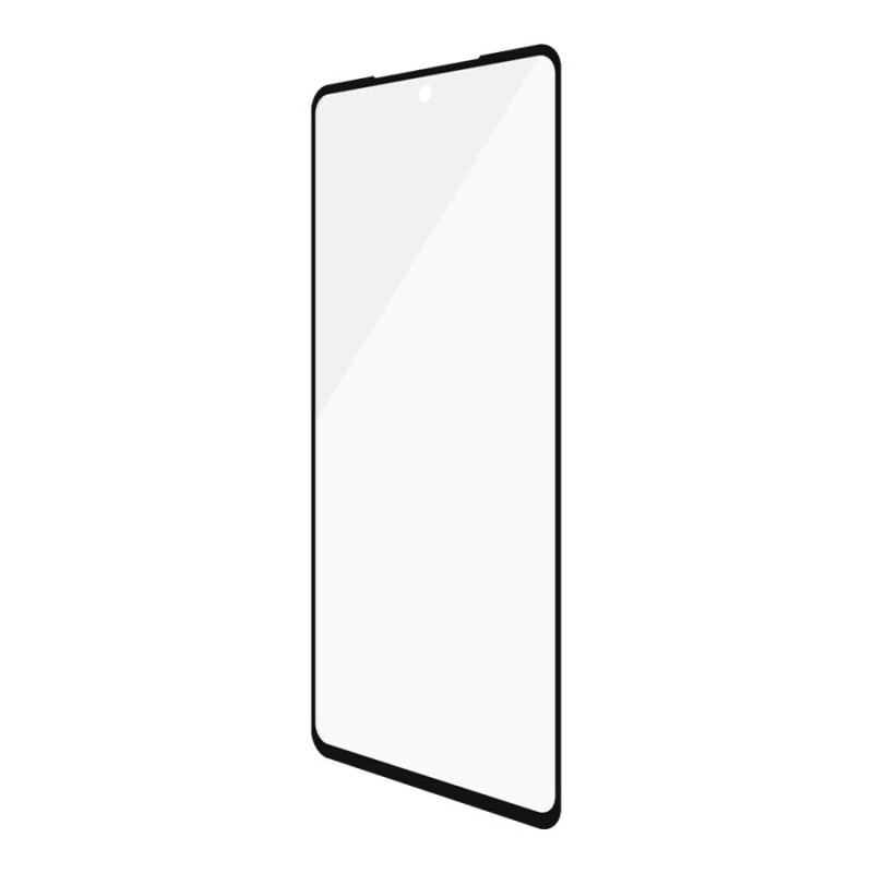 PanzerGlass | Samsung | Galaxy S20 FE CF | Stikls | Melns | Darbojas ar sejas atpazīšanu un savietojams ar ekrānā iebūvēto pirkstu nospiedumu lasītāju; Saderīgs ar vāciņu | Caurspīdīgs ekrāna aizsargs