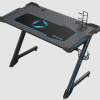 Onex | RGB Gaming Desk w/Cup holder, headset hook, Gamepad holder, 114cm(w) | GD1200Z | Black