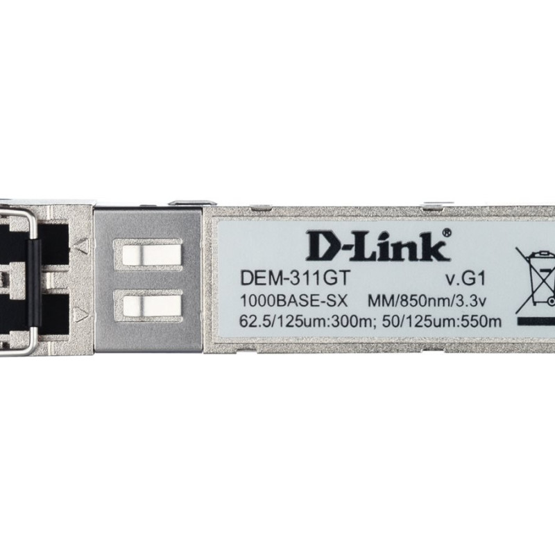 D-Link | DEM-311GT | Duplekss LC | Viļņa garums 850 nm