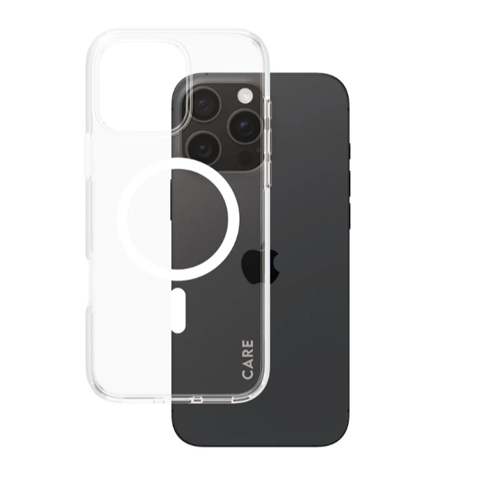 CARE Flagship Case | Back cover | Apple | iPhone 16 Pro Max | Recycled plastic | White | MagSafe