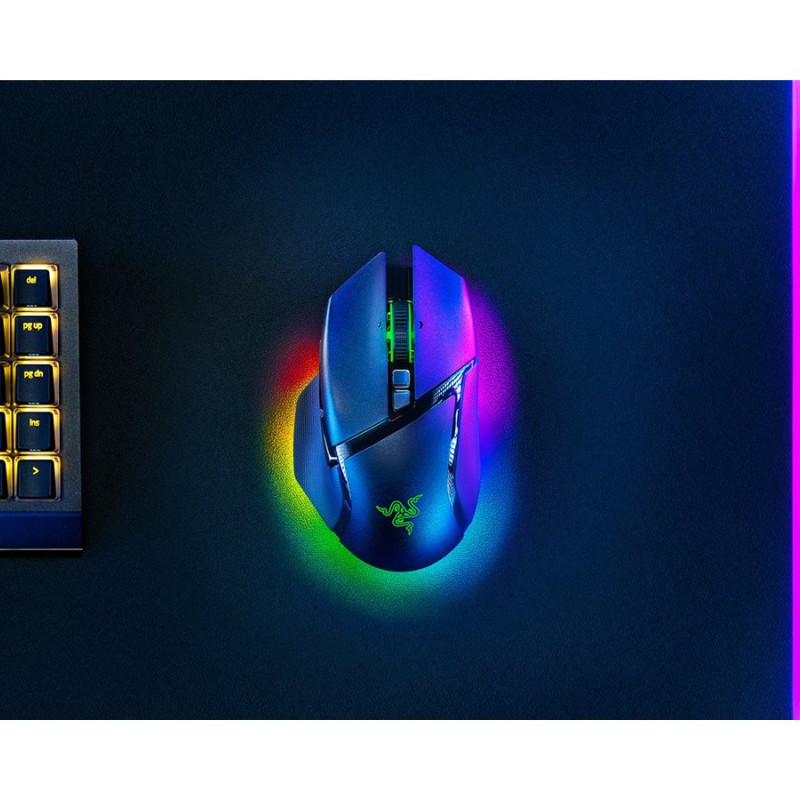 Razer | Spēļu pele | Basilisk V3 Pro 35K | Optiskā pele | Bezvadu | Melna | Jā