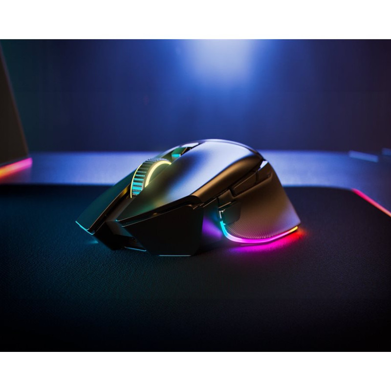 Razer | Spēļu pele | Basilisk V3 Pro 35K | Optiskā pele | Bezvadu | Melna | Jā