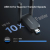Mercusys MA37BEH | BE6500 Wi‑Fi 7 augstas pastiprināšanas bezvadu USB adapters