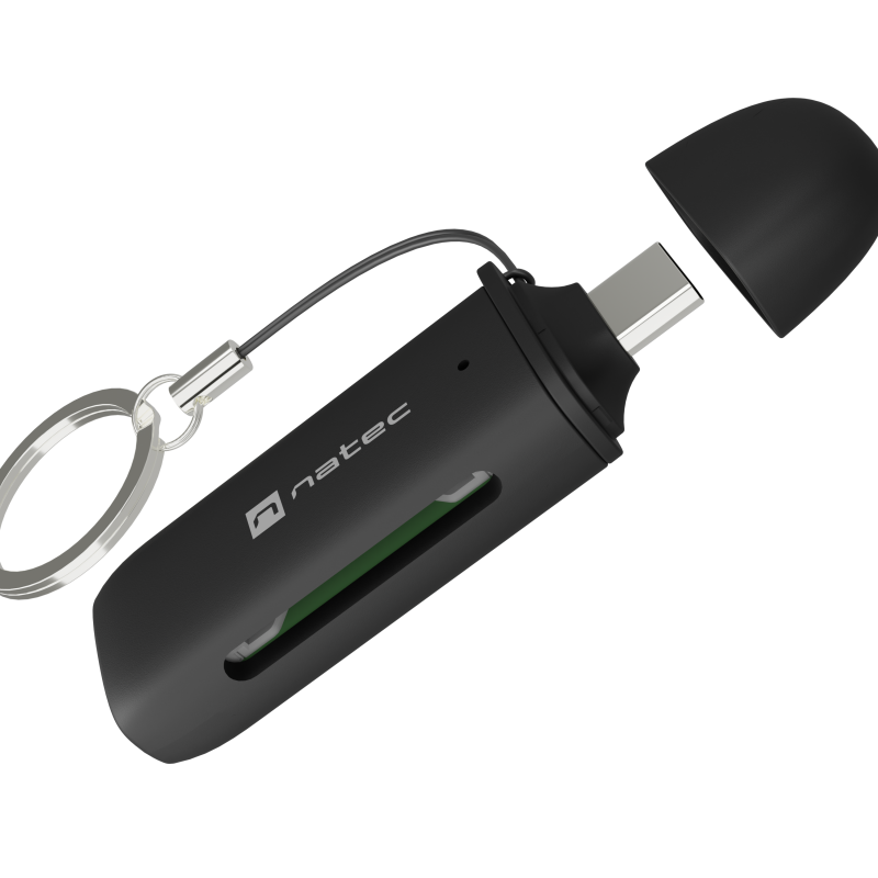 Natec karšu lasītājs Scarab C DD/Micro SD USB 3.4 Gen | NCZ-2365