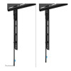 Neomounts Wall mount | WL30-750BL18 Smagā sienas stiprinājuma kronšteins | Regulējams augstums | 43-98