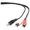 Cablexpert | 1.5m, 3.5mm/2xRCA, M/M | 3.5mm | 2 x RCA