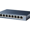 TP-LINK | Slēdzis | TL-SG108 | Nevadāms | Galda | 8 Gigabit Ethernet (vara) porti | Barošanas avots Ārējais | 36 mēnesi