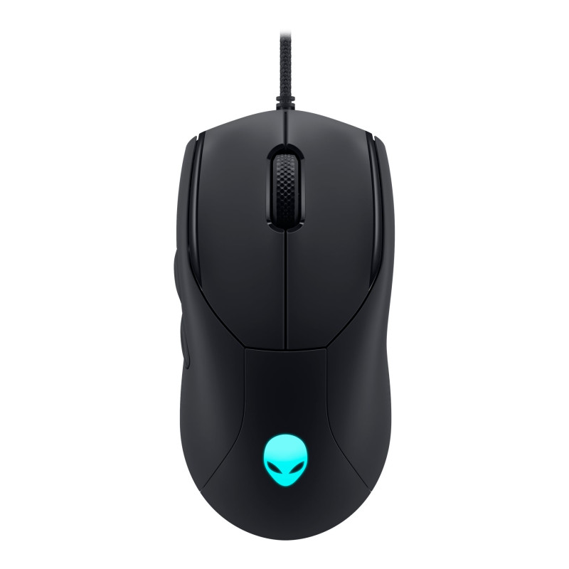 Dell | Gaming pele | Alienware AW320M | Ar vadu | USB-A | Melna