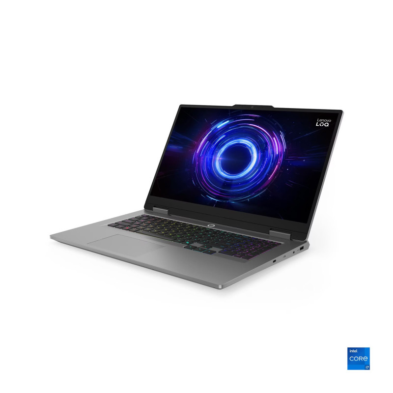 Lenovo LOQ 17IRX10 17.3 FHD i7-14700HX/16GB/1TB/NVIDIA GF RTX 5070 8GB/WIN11 Home/ENG Apgaismota tastatūra/Luna Grey | Lenovo LOQ 17IRX10 | Luna Grey | 17.3