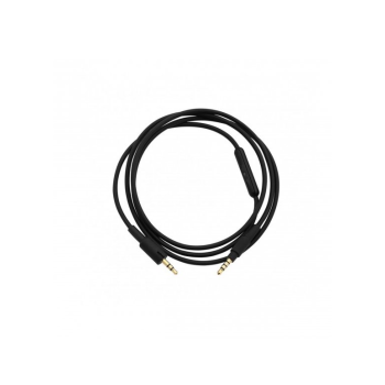Beyerdynamic | Straight Cable | Savienojuma vads melns ar mikrofonu Custom Series | Vadu | N/A | Melns