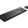 Dell | Tastatūra un Pele | KM3322W | Komplekts: Tastatūra un Pele | Bezvadu | Baterijas iekļautas | Bezvadu savienojums | EE | Melna