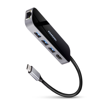 AXAGON SuperSpeed USB-C COMBO 6in1 centrmezgls | HMC-6GL