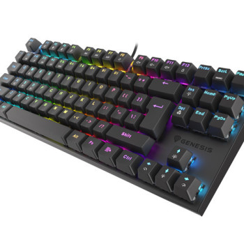 Genesis | THOR 303 TKL | Spēļu tastatūra | Vadu | Mehāniskā | RGB LED gaisma | US | Maināmas 