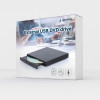 Gembird | Ārējais USB DVD rakstītājs | DVD-USB-04 | Interfeiss USB 2.0 | DVD | CD lasīšanas ātrums 24x | CD rakstīšanas ātrums 24x