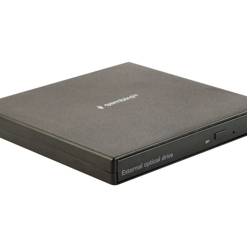 Gembird | Ārējais USB DVD rakstītājs | DVD-USB-04 | Interfeiss USB 2.0 | DVD | CD lasīšanas ātrums 24x | CD rakstīšanas ātrums 24x