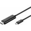 Goobay | USB-C uz HDMI adaptera kabelis (4k 60 Hz) | USB-C spraudnis | HDMI spraudnis (tips A) | USB-C to HDMI | 1.8 m