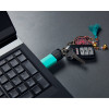 Kingston | USB zibatmiņa | DataTraveler Exodia | 256 GB | USB 3.2 Gen 1 | Melna/akrila zila