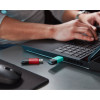 Kingston | USB zibatmiņa | DataTraveler Exodia | 256 GB | USB 3.2 Gen 1 | Melna/akrila zila