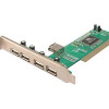 Logilink | 4+1-portu USB 2.0 | PCI