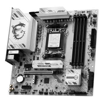 MSI B850M GAMING PLUS WIFI6E | Procesoru saime AMD | Procesora ligzda AM5 | Atbalstītie cietā diska interfeisi SATA, M.2 | SATA savienotāju skaits 4