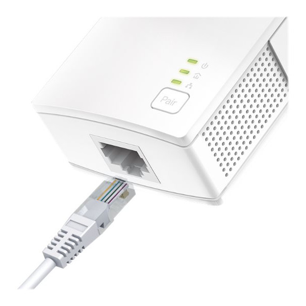 TP-LINK | Gigabit Powerline sākuma komplekts | TL-PA7017 KIT | 10/100/1000 Mbit/s | Ethernet LAN (RJ-45) porti 1 | Bez Wi-Fi | Maks. datu pārraides ātrums 1000 Mbit/s | Papildu kontaktligzda