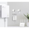 TP-LINK | Gigabit Powerline sākuma komplekts | TL-PA7017 KIT | 10/100/1000 Mbit/s | Ethernet LAN (RJ-45) porti 1 | Bez Wi-Fi | Maks. datu pārraides ātrums 1000 Mbit/s | Papildu kontaktligzda