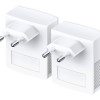 TP-LINK | Gigabit Powerline sākuma komplekts | TL-PA7017 KIT | 10/100/1000 Mbit/s | Ethernet LAN (RJ-45) porti 1 | Bez Wi-Fi | Maks. datu pārraides ātrums 1000 Mbit/s | Papildu kontaktligzda