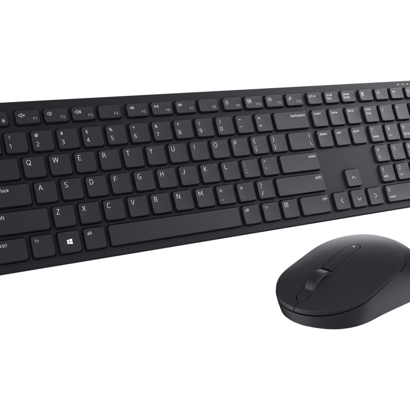 Dell | Pro Keyboard and Mouse | KM5221W | Klaviatūra un pele komplekts | Bezvadu | Baterijas iekļautas | Bezvadu savienojums | EE | Melna